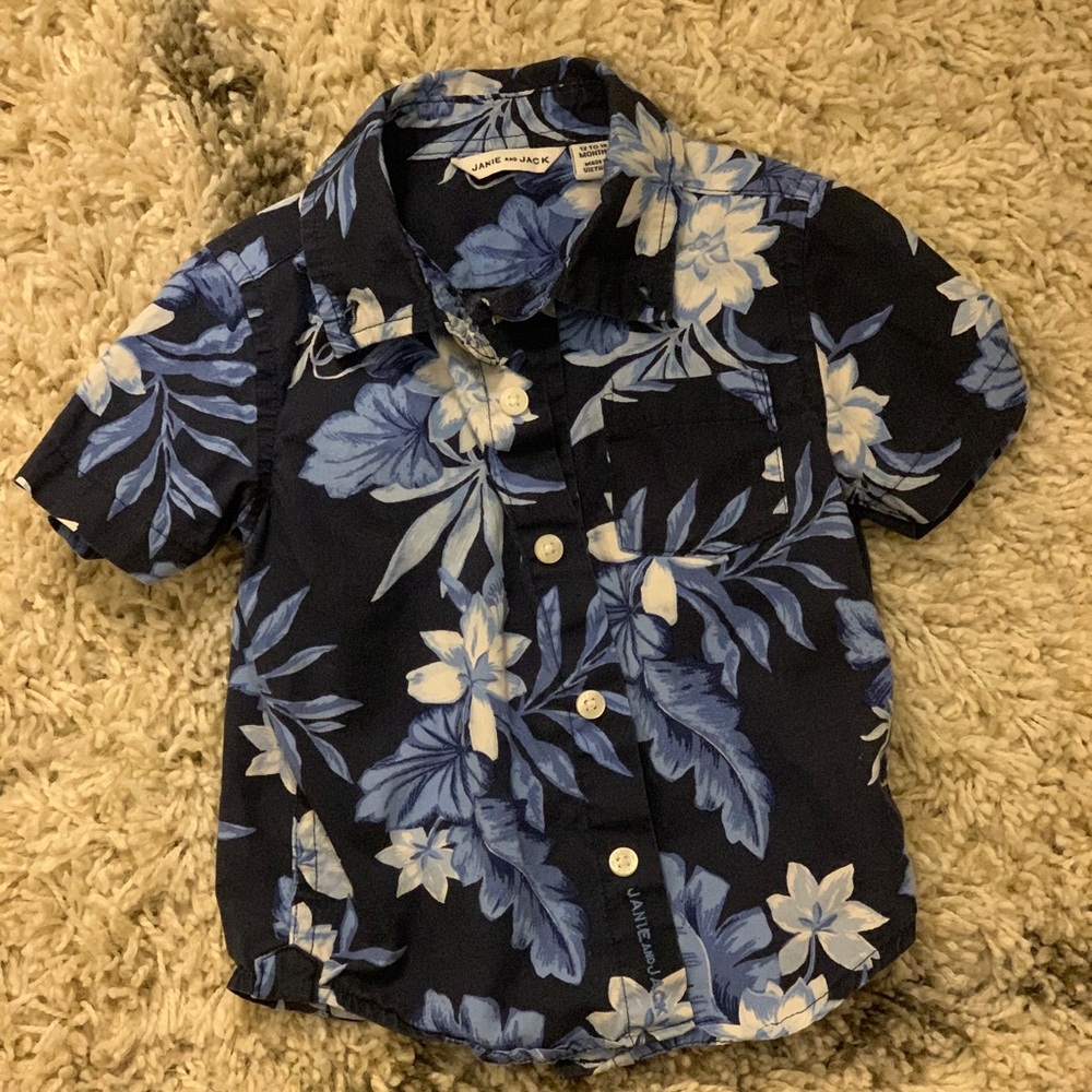 Janie & Jack Hawaiian shirt